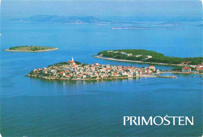 Primosten Croatia Fliegeraufnahme