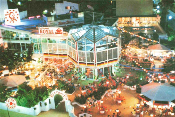 CALA MILLOR Mallorca ES Biergarten Disco Q Royal Dancing