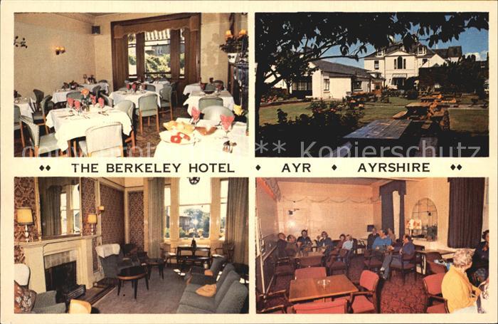 Ayr Scotland Berkeley Hotel Restaurant