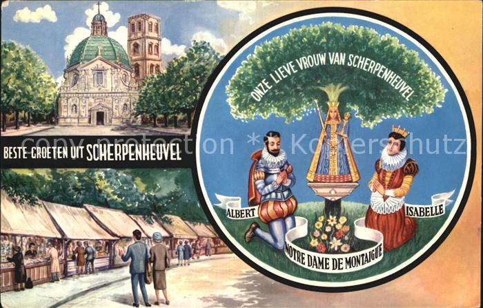 Scherpenheuvel Notre Dame de Montaigue Albert Isabelle Cathedrale Marche Kuenstl