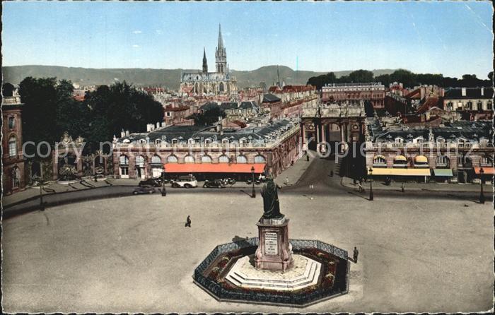 Nancy Lothringen Place Stanislas Monument Cathedrale