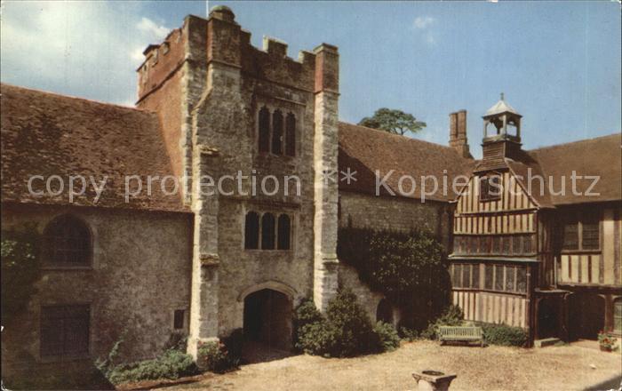 Ightham Sevenoaks Courtyard and Tower Ightham Mote