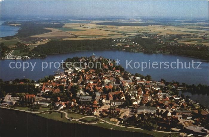 Ratzeburg Schleswig-Holstein Naturpark Lauenburgische Seen Fliegeraufnahme