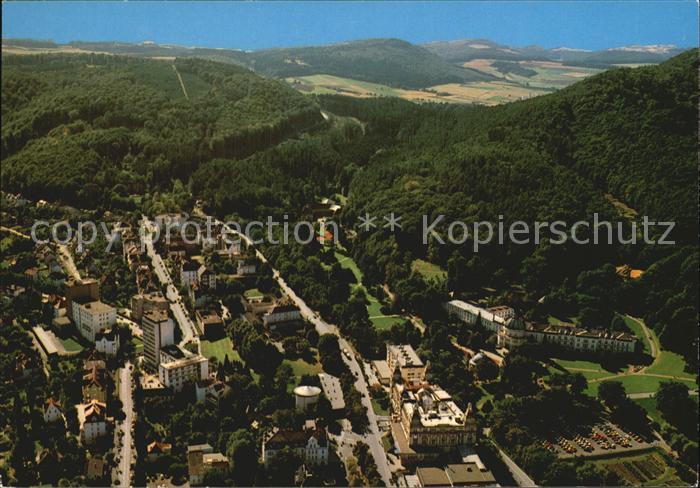 Bad Wildungen Kurviertel Fliegeraufnahme