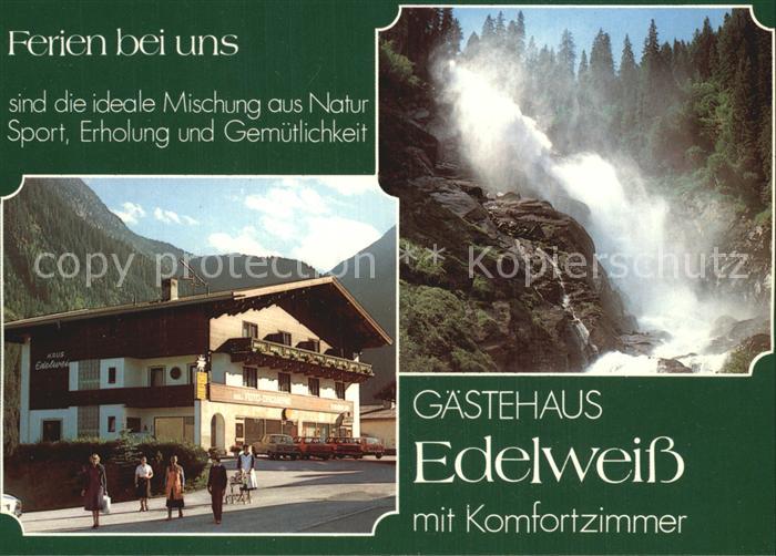 Krimml Gaestehaus Edelweiss Wasserfall