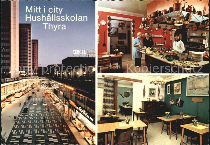 Stockholm Mitt i city Hushallsskolan Thyra Restaurant