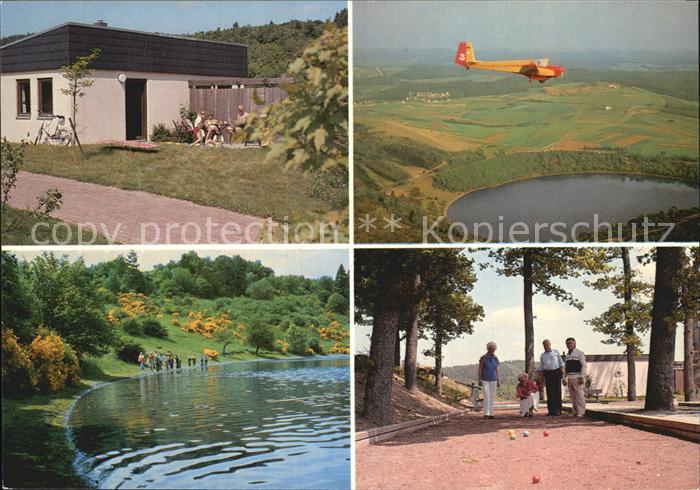 Gunderath Vendorado Ferienpark Heilbachsee Motorflugzeug Bowlingbahn