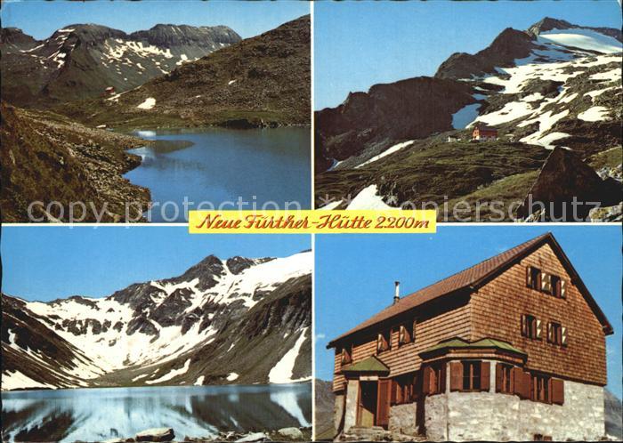 Hollersbach Pinzgau Neue Fuerther Huette Kratzenbergsee Schutzhaus Venedigergrup
