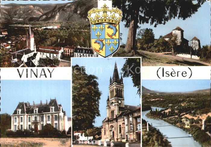 Vinay Isere Vues partielles Egise Chateau Kirche Sc