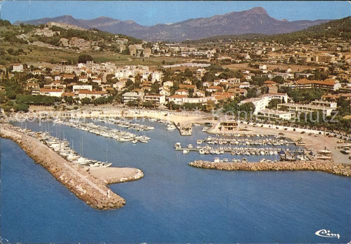 Carqueiranne Vue generale aerienne Port Hafen