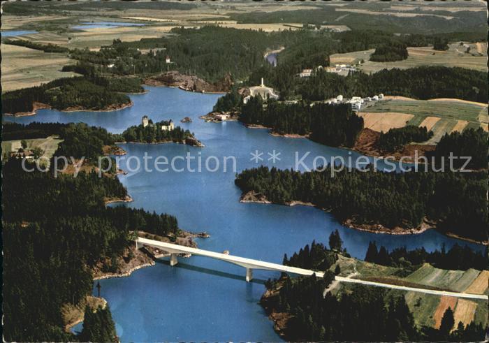 Peygarten-Ottenstein Kamptalstausee Bruecke Fliegeraufnahme