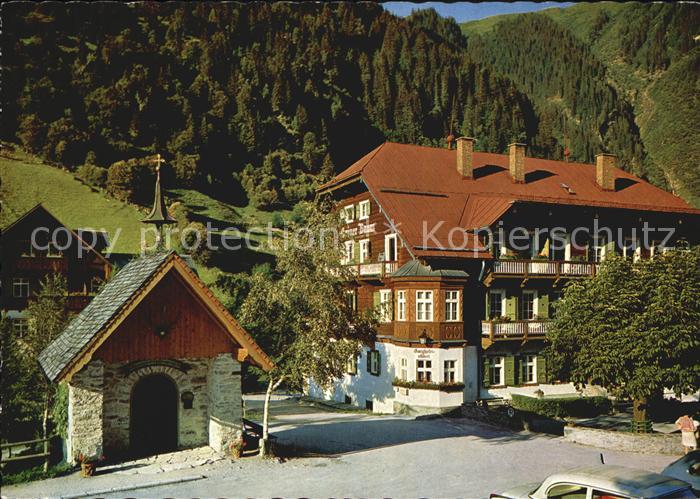 Badgastein Hoteldorf Gruener Baum Kapelle