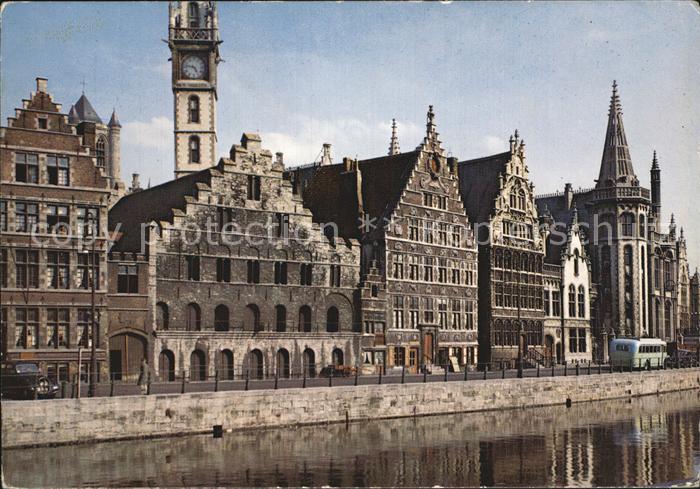 Gent Gand Flandre Quai aux Herbes Grasdamm