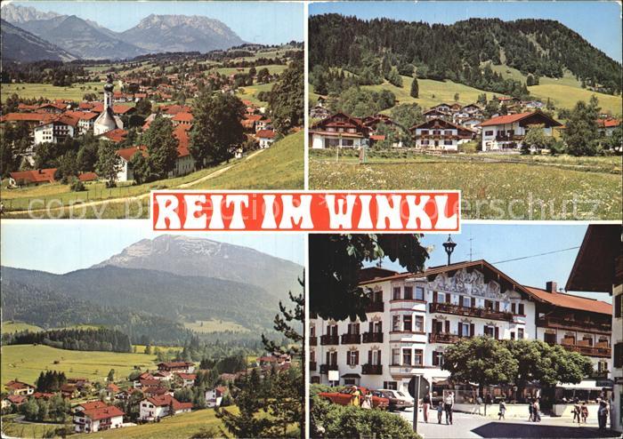 Reit Winkl Teilansichten Luftkurort Wintersportplatz