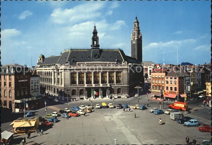 Charleroi Wallonie Hotel del Ville Rathaus Belfried