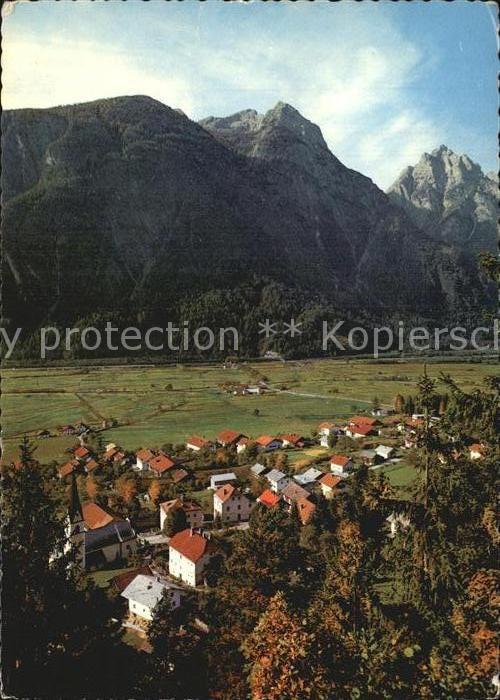Nikolsdorf Tirol Panorama Ferienort mit Lienzer Dolomiten