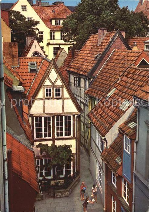 BREMEN  CITY Wueste Staette Strasse im Schnoorviertel