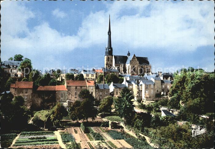 Pithiviers Loiret Vue sur la Ville Eglise Saint Salomon Saint Gregoire XVI siecl