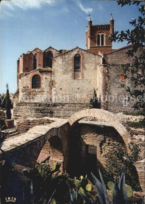 Perpignan Eglise St Jacques XIV siecle Ruines fortifications