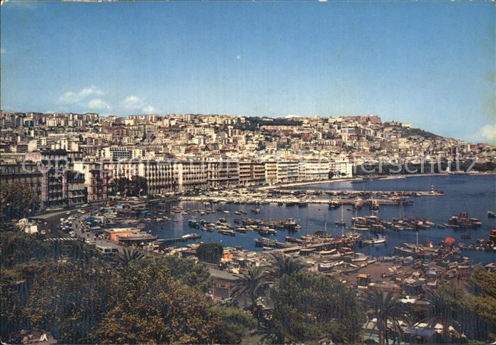 Napoli Neapel Mergellina e Via Caracciolo Porto Hafen