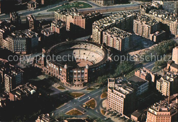 Barcelona Cataluna Plaza de Toros Monumental vista aerea Stierkampfarena