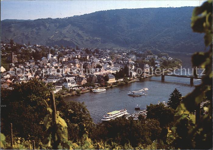 Traben-Trarbach Panorama Wein und Kurstadt an der Mosel