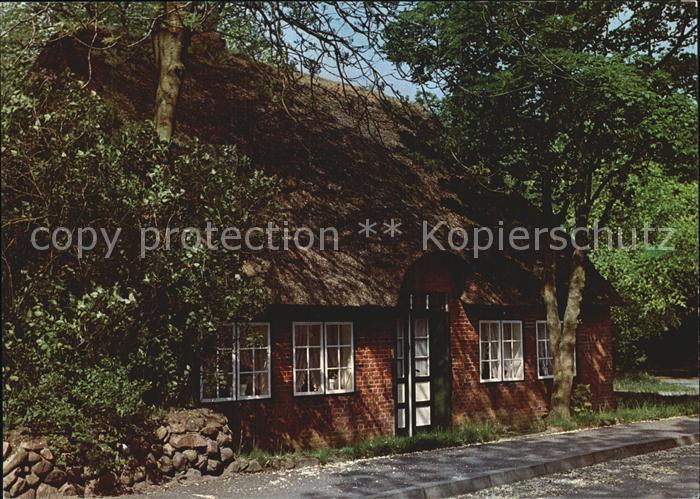 Keitum Sylt Altes Friesenhaus