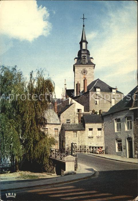 Couvin Le grand pont Eglise Bruecke Kirche