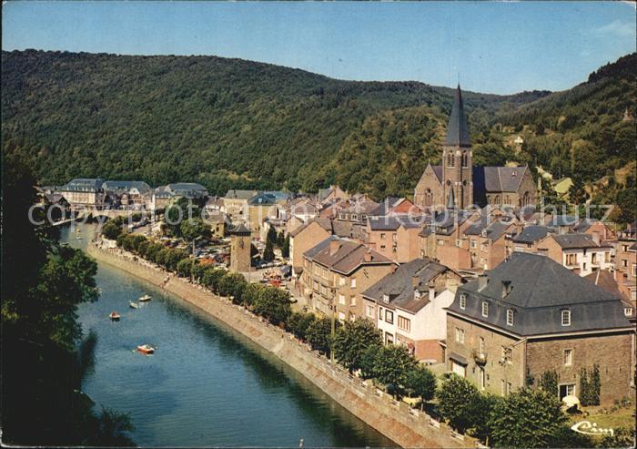 La Roche-en-Ardenne Vue generale Eglise