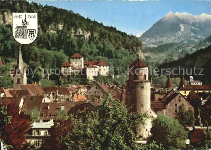 Feldkirch Vorarlberg Montfortstadt Schloss Schattenburg Katzenturm Skigebiet Baz
