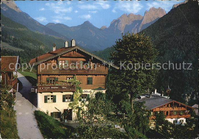 Kufstein Tirol Alpengasthaus Pfandlhof Kaisertal Kaisergebirge