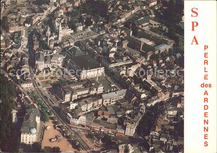 Spa Liege Perle der Ardennen Fliegeraufnahme