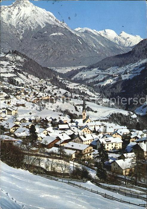 Wenns Pitztal Tirol Winterpanorama Pitztal Hochzeiger Bergbahnen