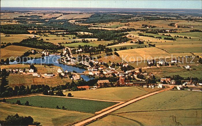 Canada State Fliegeraufnahme Hunter River Prince Edward Island