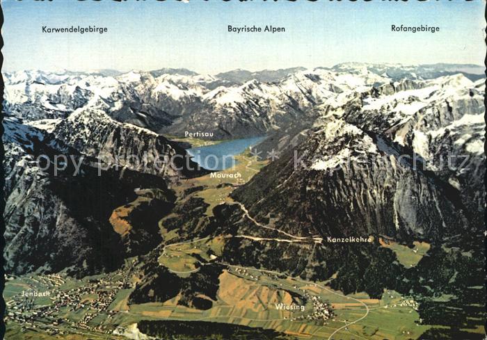 Achensee Panoramakarte