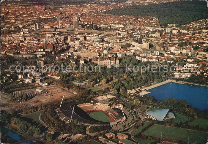 HANNOVER  CITY Fliegeraufnahme Niedersachsenstadion Maschsee