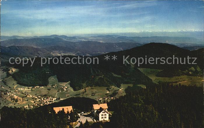 BADENWEILER BW Fliegeraufnahme Hotel Hochblauen