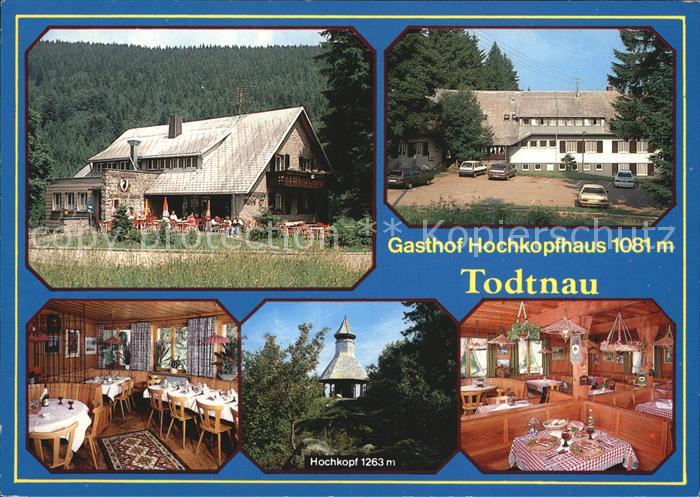 Todtnau Schwarzwald BW Gasthaus Hochkopfhaus