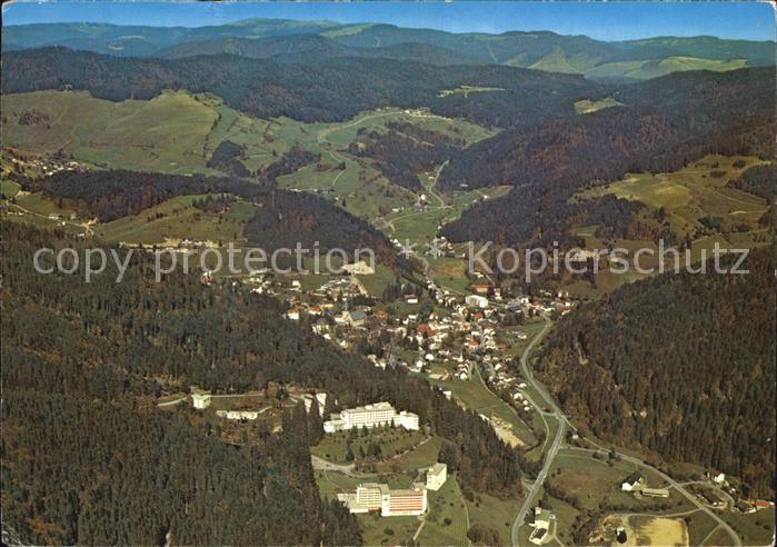 Todtmoos Schwarzwald BW Fliegeraufnahme