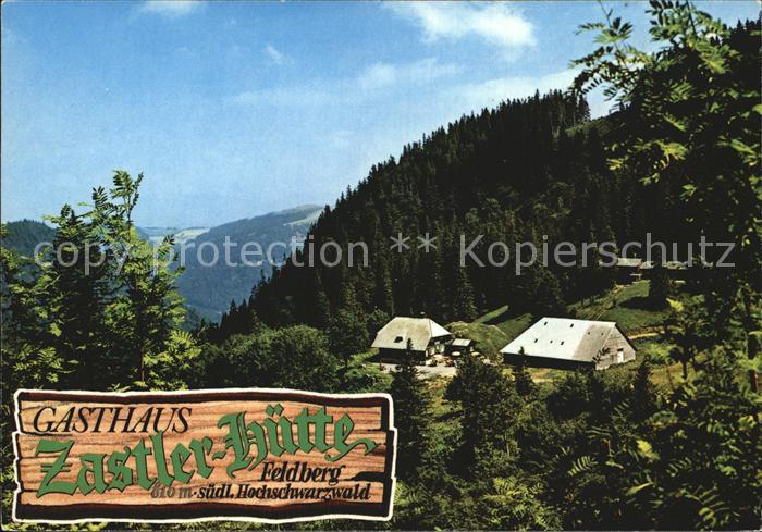 Feldberg Schwarzwald Gasthaus Zastler Huette