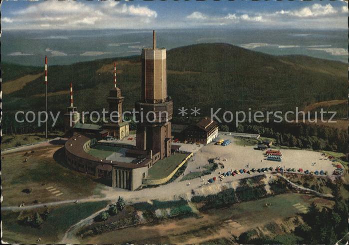 Feldberg Taunus Fliegeraufnahme Sendetuerme