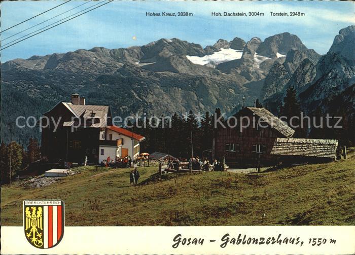 Gosau Oberoesterreich Gablonzerhaus