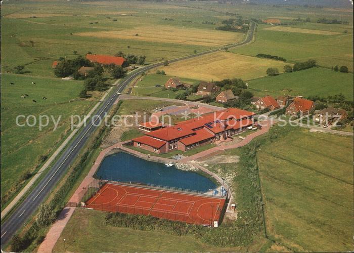 Esens Fliegeraufnahme Jugendherberge Bensersiel