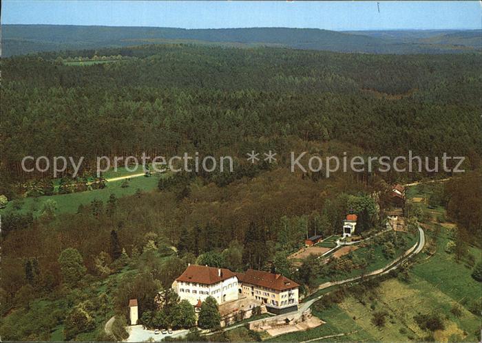 TueBINGEN BW Fliegeraufnahme Genesungsheim Schloss Roseck