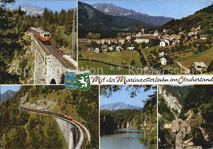 Mariazellerbahn  Viadukte Stausee Erlaufklause Otschergraben