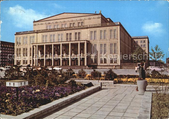 LEIPZIG Sachsen Opernhaus Karl-Marx-Platz