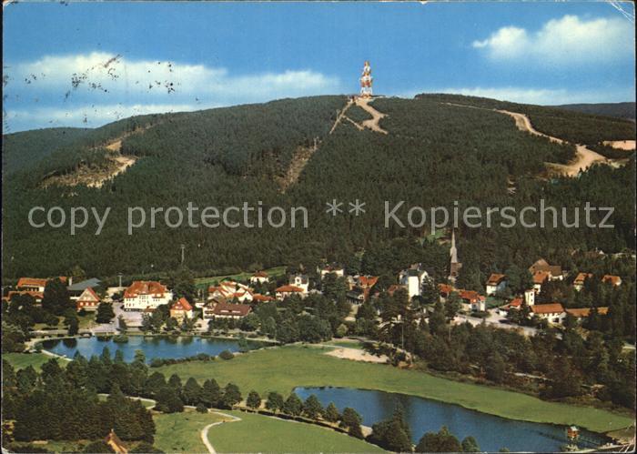 Hahnenklee-Bockswiese Harz Fliegeraufnahme