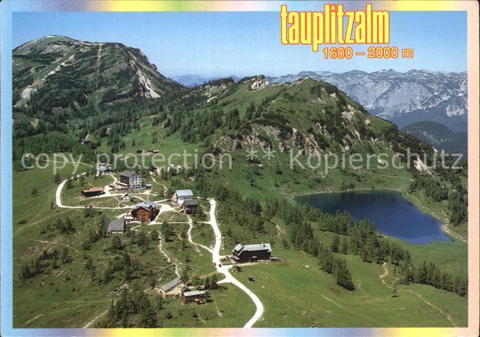 Tauplitzalm Fliegeraufnahme mit Lawinenstein und Grosssee