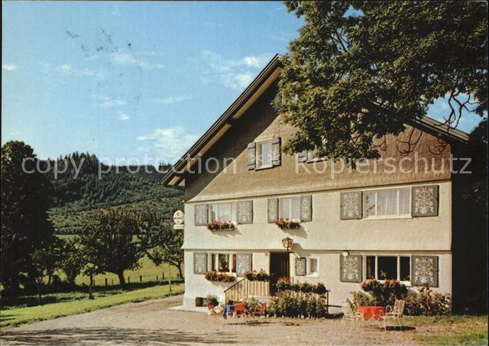 Maierhoefen Allgaeu Berggasthaus Sonnenstueble