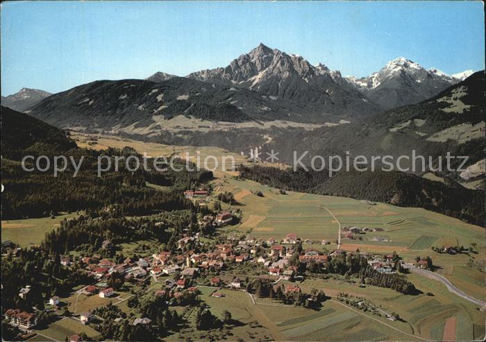 Igls Tirol Fliegeraufnahme mit Europabruecke